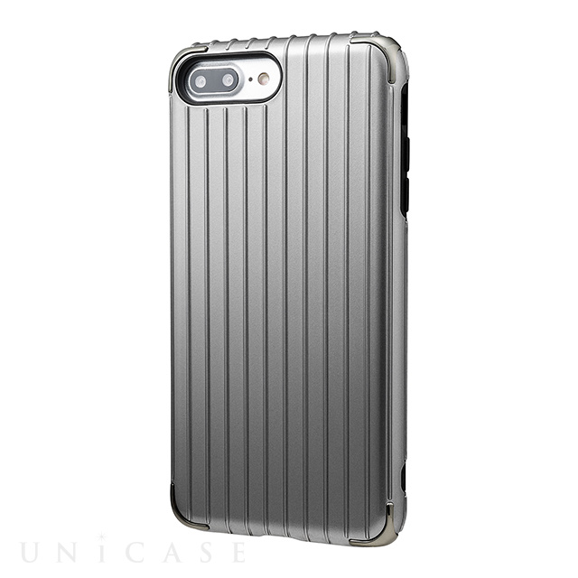 【iPhone8 Plus/7 Plus ケース】”Rib 2” Hybrid Case (Gray)