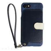 【iPhone8/7 ケース】Real Leather Case (Indigo)