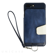 【iPhone8 Plus/7 Plus ケース】Real Leather Case (Indigo)