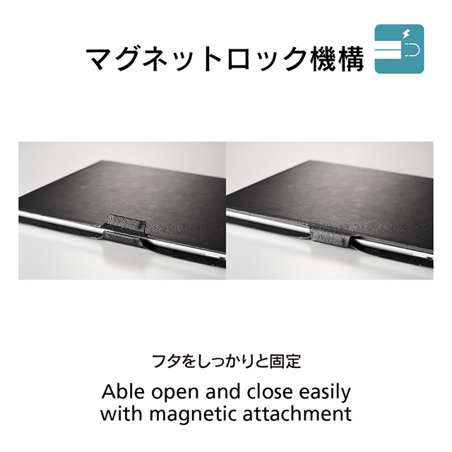 【iPad Air(10.5inch)(第3世代)/Pro(10.5inch) ケース】[FlipNote Slim] フリップケース スリム (ネイビー)サブ画像