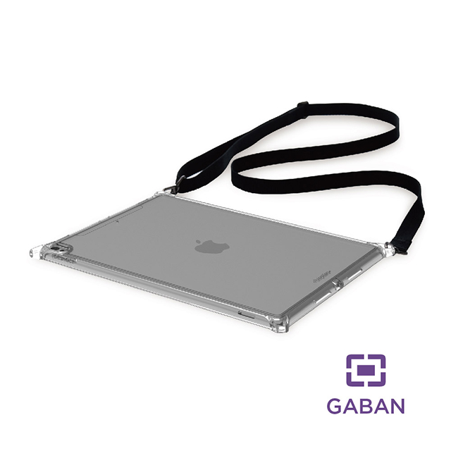 【iPad Air(10.5inch)(第3世代)/Pro(10.5inch) ケース】[GABAN] 衝撃吸収 画板バックケース (クリア)サブ画像