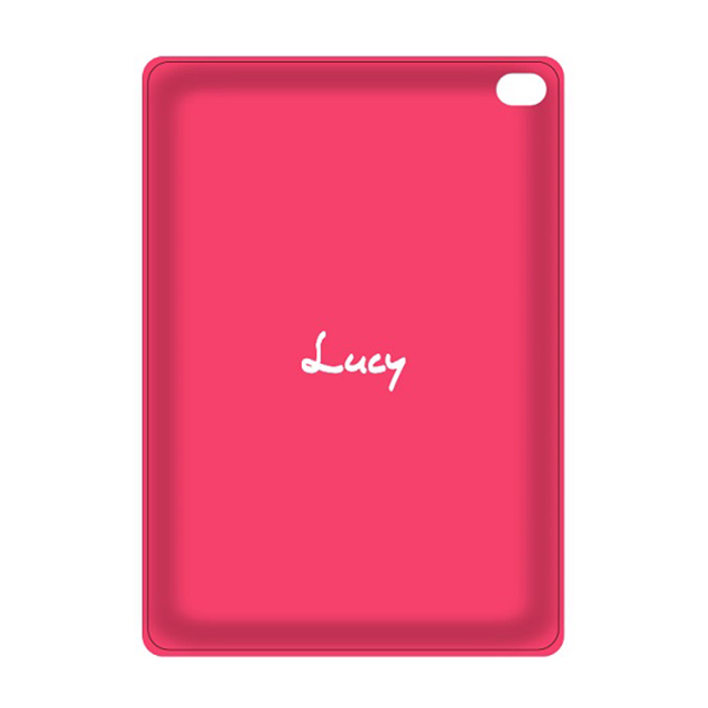 【iPad(9.7inch)(第5世代/第6世代) ケース】「Lucy.」オルテガパターンPUレザーケース (ネイビー)サブ画像