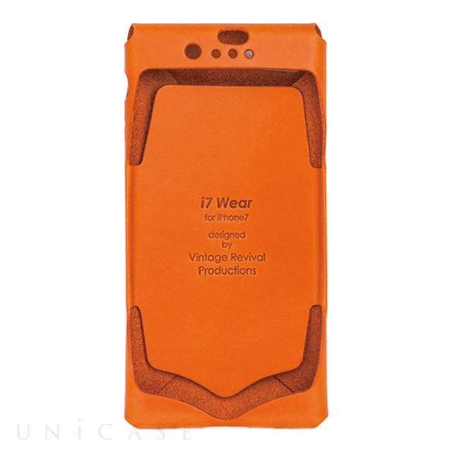 【iPhoneSE(第2世代)/8/7 ケース】i7 Wear (Orange)