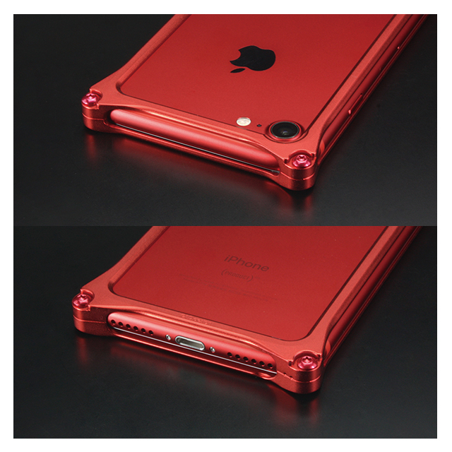 【iPhoneSE(第3/2世代)/8/7 ケース】ソリッドバンパー (Matte RED Edition)サブ画像