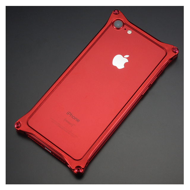 【iPhoneSE(第3/2世代)/8/7 ケース】ソリッドバンパー (Matte RED Edition)サブ画像