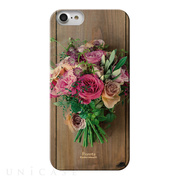 【iPhone8/7 ケース】Fioletta WOODY PHOTO CASE (Rose framboise)
