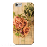 【iPhone8/7 ケース】Fioletta WOODY PHOTO CASE (Cactus Rose)