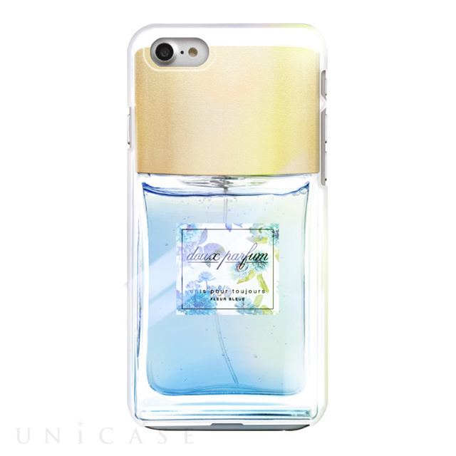 【iPhone8/7 ケース】Jellyfish ブルーフィルムケース (Parfum-BLU)