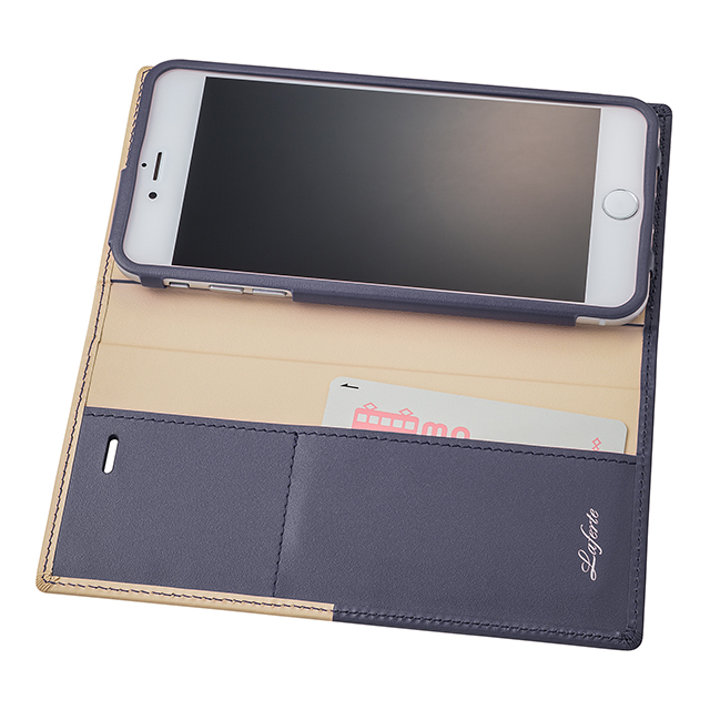 【iPhone8 Plus/7 Plus ケース】”TRICO” Full Leather Case Limited (Navy)サブ画像