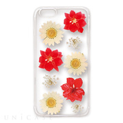 【iPhoneSE(第1世代)/5s/5 ケース】Fleurir (Red flowers)