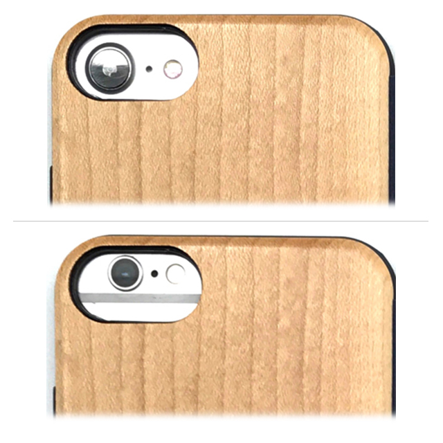 【iPhoneSE(第3/2世代)/8/7/6s/6 ケース】Walnut Flip Case (Rhomb)サブ画像