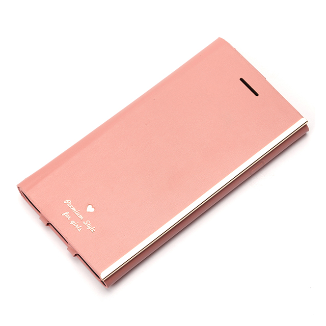【iPhoneSE(第3/2世代)/8/7/6s/6 ケース】オールPUレザーフリップカバー for girls (ピンク)サブ画像