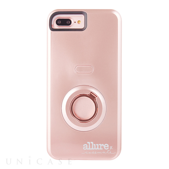 【iPhone8 Plus/7 Plus ケース】allure × Case-Mate Selfie Case (Rose Gold)