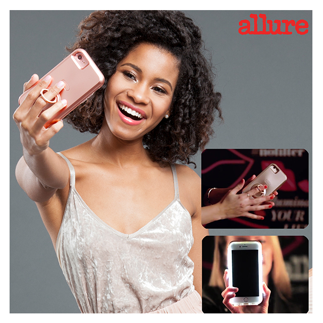 【iPhone8 Plus/7 Plus ケース】allure × Case-Mate Selfie Case (Rose Gold)サブ画像