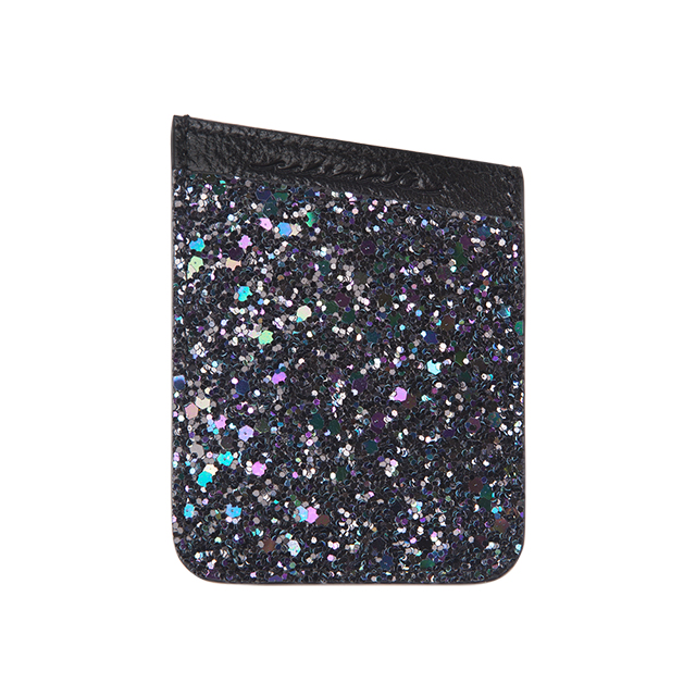 カードホルダーステッカー ID Pockets (Black Iridescent Glitter)goods_nameサブ画像