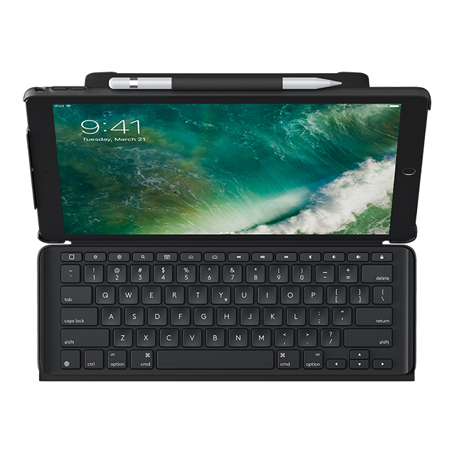 【iPad Pro(12.9inch)(第2世代) ケース】SLIM COMBO iK1272 Smart Connectorテクノロジー搭載取り外し可能バックライトキーボード付きケース (ブラック)サブ画像