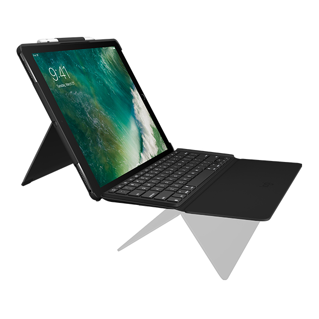 【iPad Pro(12.9inch)(第2世代) ケース】SLIM COMBO iK1272 Smart Connectorテクノロジー搭載取り外し可能バックライトキーボード付きケース (ブラック)goods_nameサブ画像