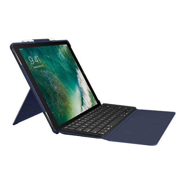 【iPad Pro(12.9inch)(第2世代) ケース】SLIM COMBO iK1272 Smart Connectorテクノロジー搭載取り外し可能バックライトキーボード付きケース (ブルー)goods_nameサブ画像