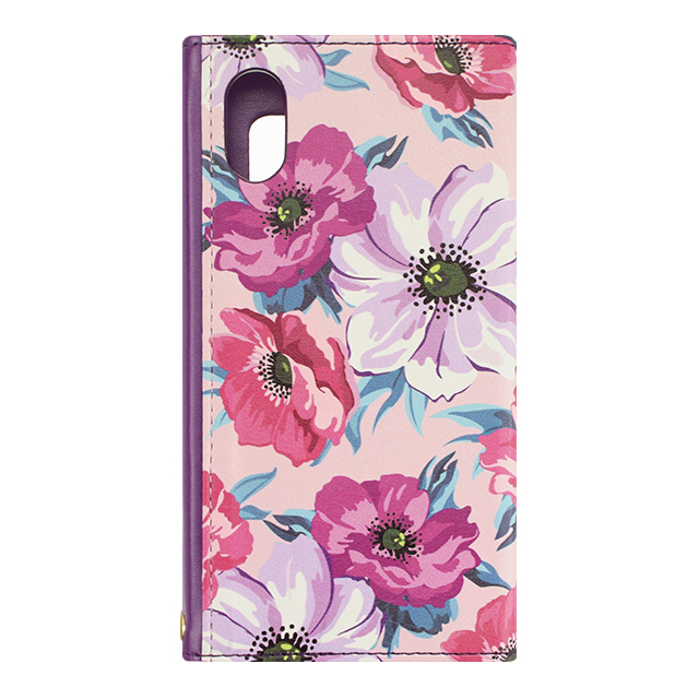 【iPhoneXS/X ケース】Flower Series mirror case for iPhoneXS/X(Purple Anemone）サブ画像