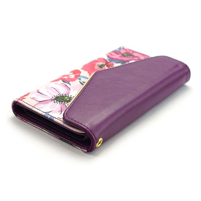 【iPhoneXS/X ケース】Flower Series mirror case for iPhoneXS/X(Purple Anemone）サブ画像