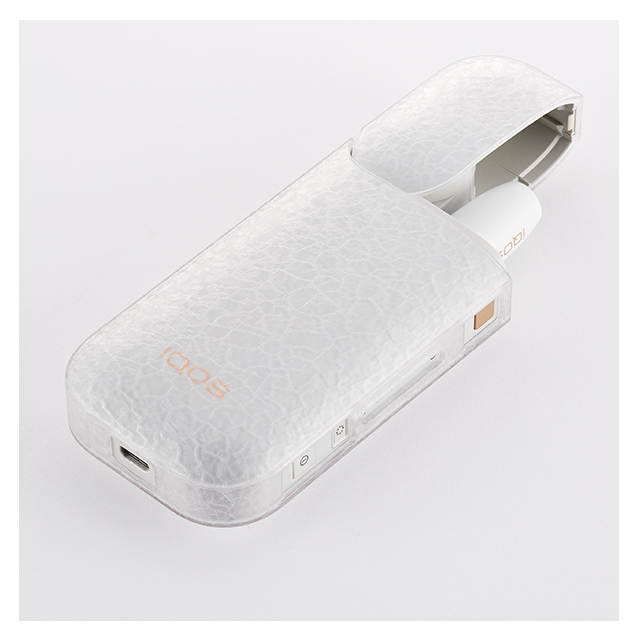 【IQOS(アイコス)ケース】IQOS Texture Jacket Frost (Clear)サブ画像