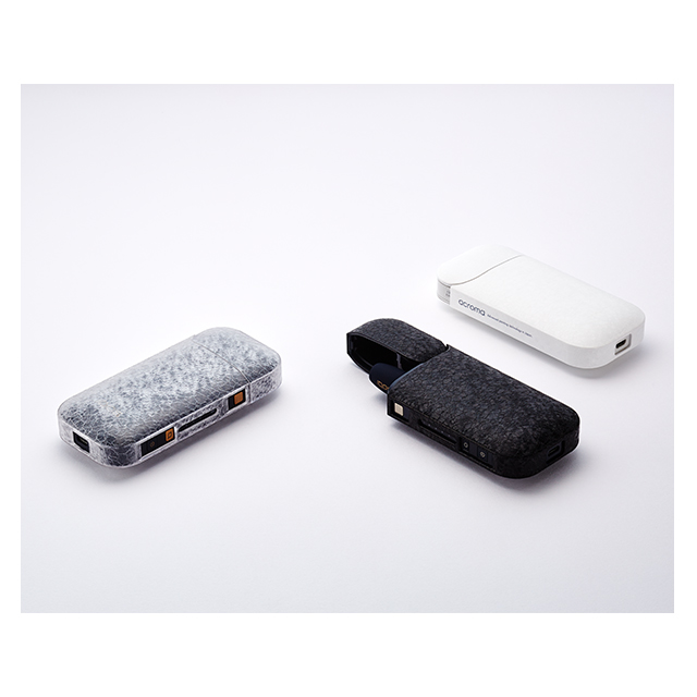 【IQOS(アイコス)ケース】IQOS Texture Jacket Frost (White)サブ画像