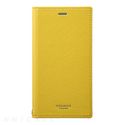 【iPhoneXS/X ケース】”Colo” Book PU Leather Case (Yellow)