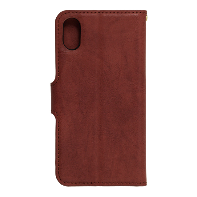 【iPhoneXS/X ケース】SMART COVER NOTEBOOK (Wine Red)サブ画像