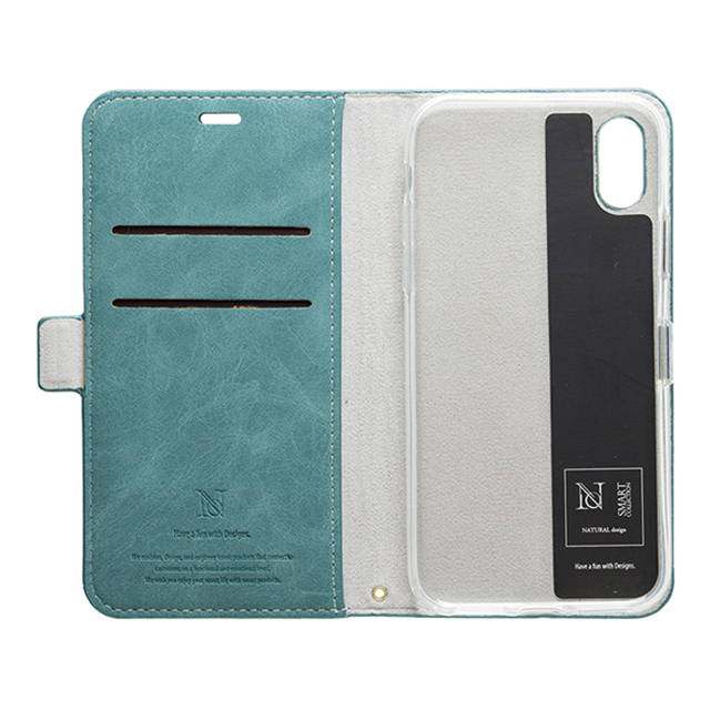 【iPhoneXS/X ケース】Style Natural (Turquoise)goods_nameサブ画像