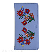 【iPhoneSE(第3/2世代)/8/7/6s/6 ケース】SLY  EMBROIDER (LIGHT BLUE)