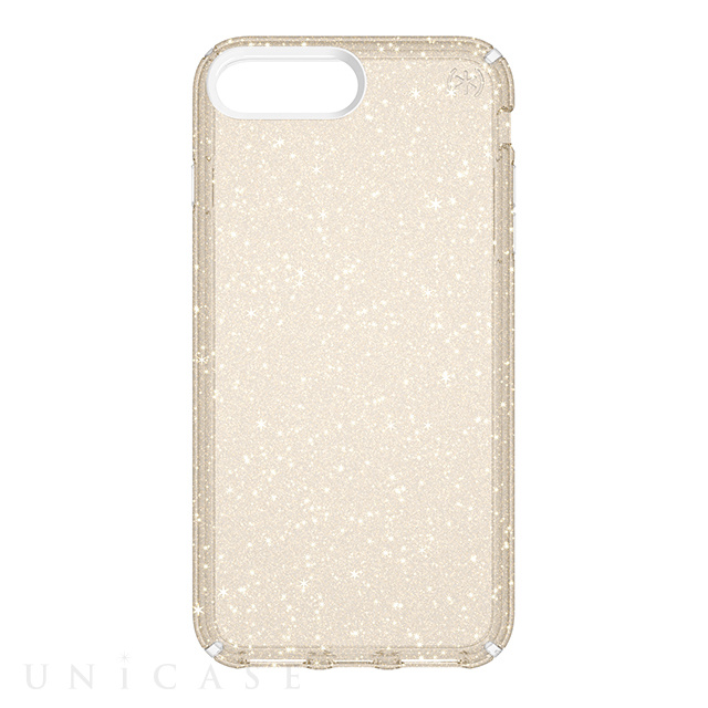 【iPhone8 Plus/7 Plus ケース】Presidio Clear ＋ Glitter (Clear With Gold)