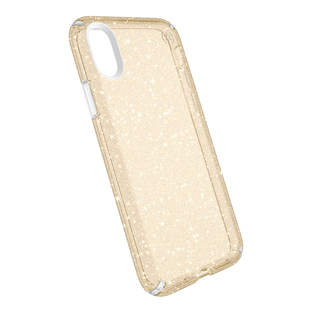 【iPhoneXS/X ケース】Presidio Clear ＋ Glitter (Clear With Gold)サブ画像