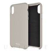 【iPhoneX ケース】Leather Wrap Case (Grey)