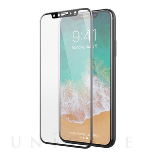 【iPhoneX フィルム】ITG 3D Full Cover - Impossible Tempered Glass (Black)