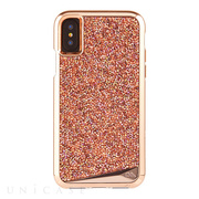 【iPhoneXS/X ケース】Brilliance Case (Rose Gold)