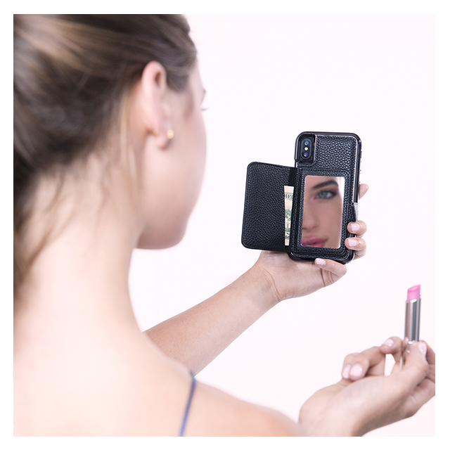 【iPhone8 Plus/7 Plus ケース】Compact Mirror Case (Black)サブ画像