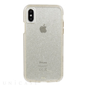 【iPhoneXS/X ケース】Sheer Glam Case (Champagne)