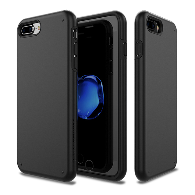 【iPhone8 Plus/7 Plus ケース】Chroma Case (Black)サブ画像