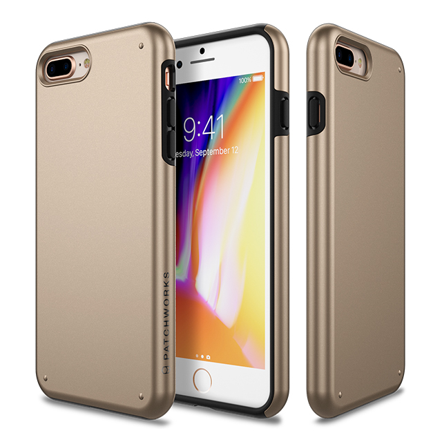 【iPhone8 Plus/7 Plus ケース】Chroma Case (Gold)サブ画像
