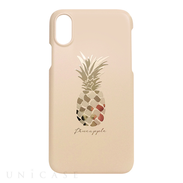 【iPhoneXS/X ケース】Pineapple bar (イエロー)
