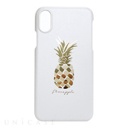 【iPhoneXS/X ケース】Pineapple bar (ホワイト)