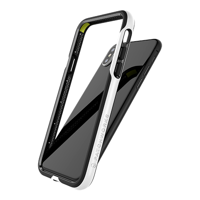 【iPhoneXS/X ケース】Level Silhouette Case (White)サブ画像