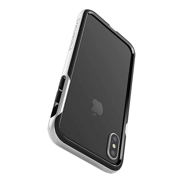 【iPhoneXS/X ケース】Level Silhouette Case (Silver)サブ画像