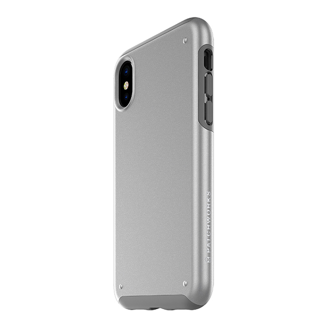 【iPhoneXS/X ケース】Chroma Case (Silver)サブ画像