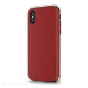 【iPhoneXS/X ケース】INFINITY (Red/Gold)