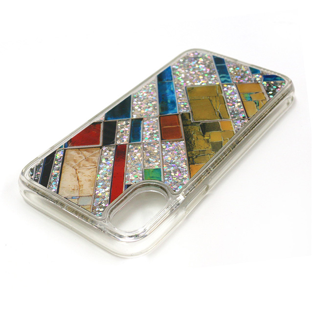 【iPhoneXS/X ケース】Sparkle case (Stone Art)サブ画像