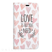 【iPhoneXS/X ケース】手帳型ケース (LOVE IS ALL YOU NEED 1)