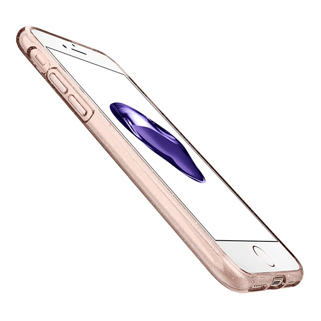 【iPhone8/7 ケース】Liquid Crystal Glitter (Rose Quartz)サブ画像