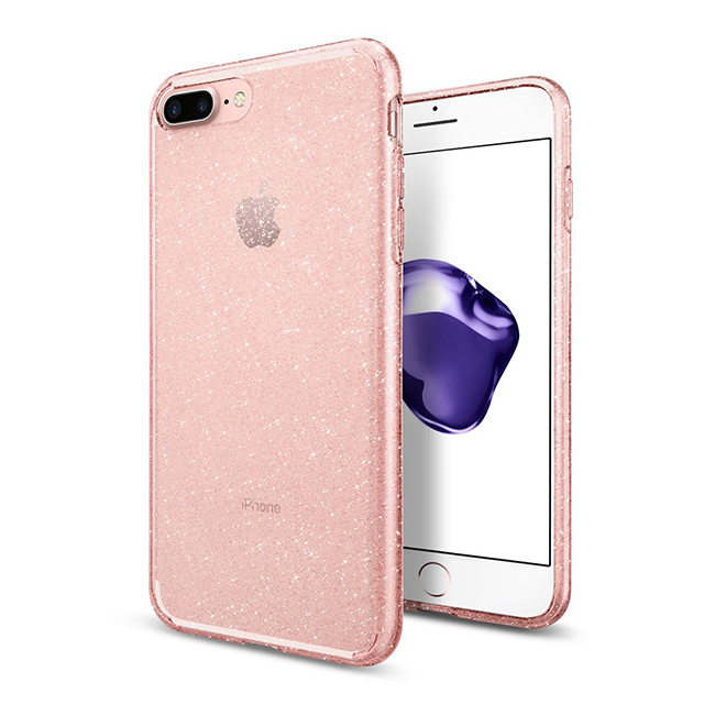 【iPhone8 Plus/7 Plus ケース】Liquid Crystal Glitter (Rose Quartz)goods_nameサブ画像