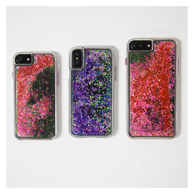 【iPhoneXS/X ケース】Waterfall Case (Glow Purple)サブ画像